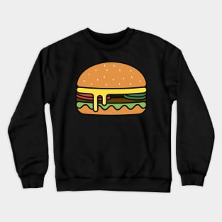 hamburger Crewneck Sweatshirt